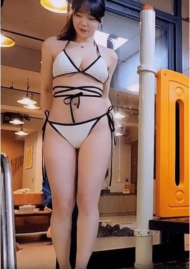BJ러아 비키니 언더붑 노출