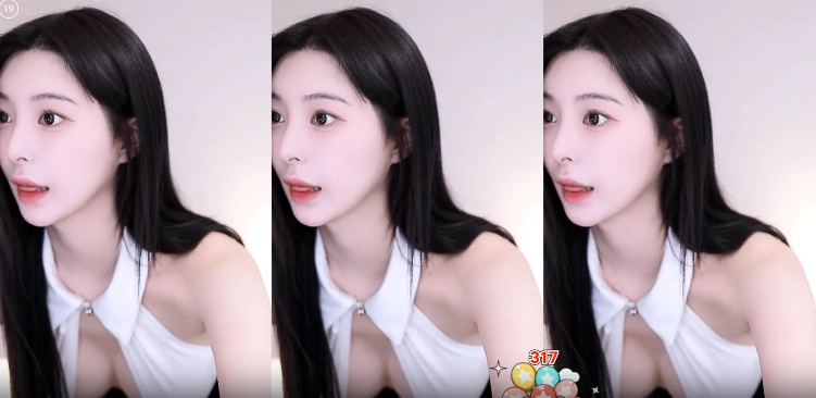 가터벨트 티팬티 여캠 하은 터미널 리액션